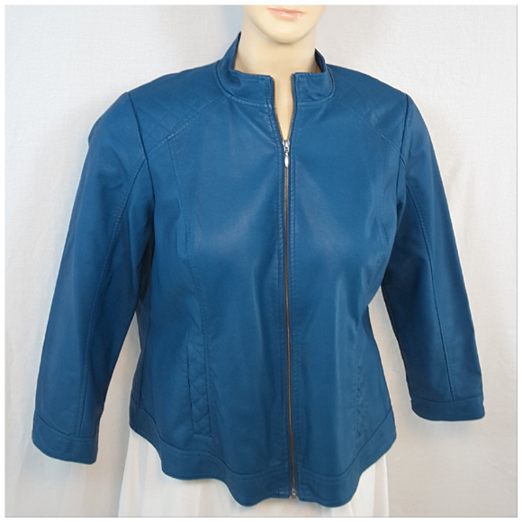CJ Banks Jackets & Blazers - *PLUS* CJ BANKS Moto Style Jacket, size 2X